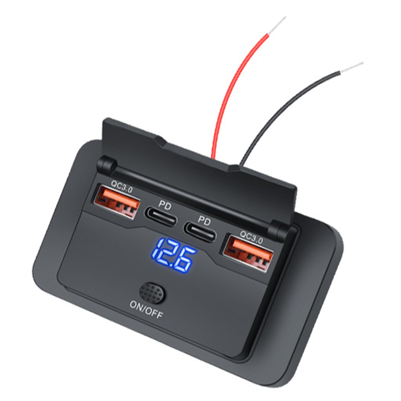 Btgghytr 12V/24V Typ C USB Outlet Power Switches Double PD3.0 QC3.0 Quick Charges Socket Motorcycle Accessories For Car Marine Btgghytr 12V/24V Typ C USB Outlet Power Switches Double PD3.0 QC3.0 Quick Charges Socket Motorcycle Accessories For Car Marine von Btgghytr