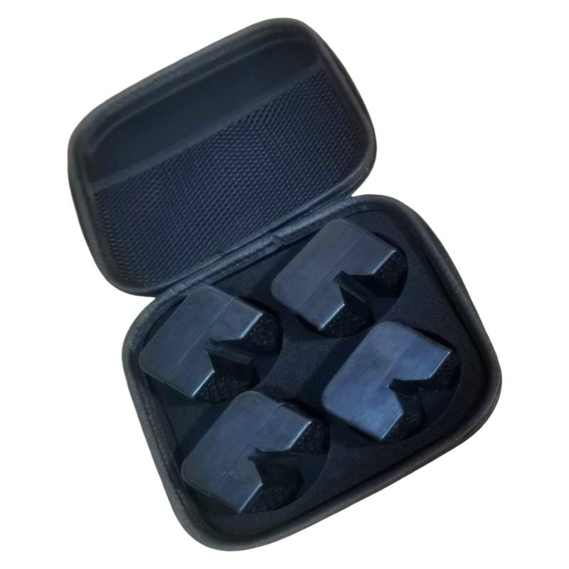 Btgghytr 4 x Gummi-Pads für Auto-Hebepads, Adapter, Hebezubehör, Quetschschweißen, Seitenrahmenschienen-Schutz von Btgghytr
