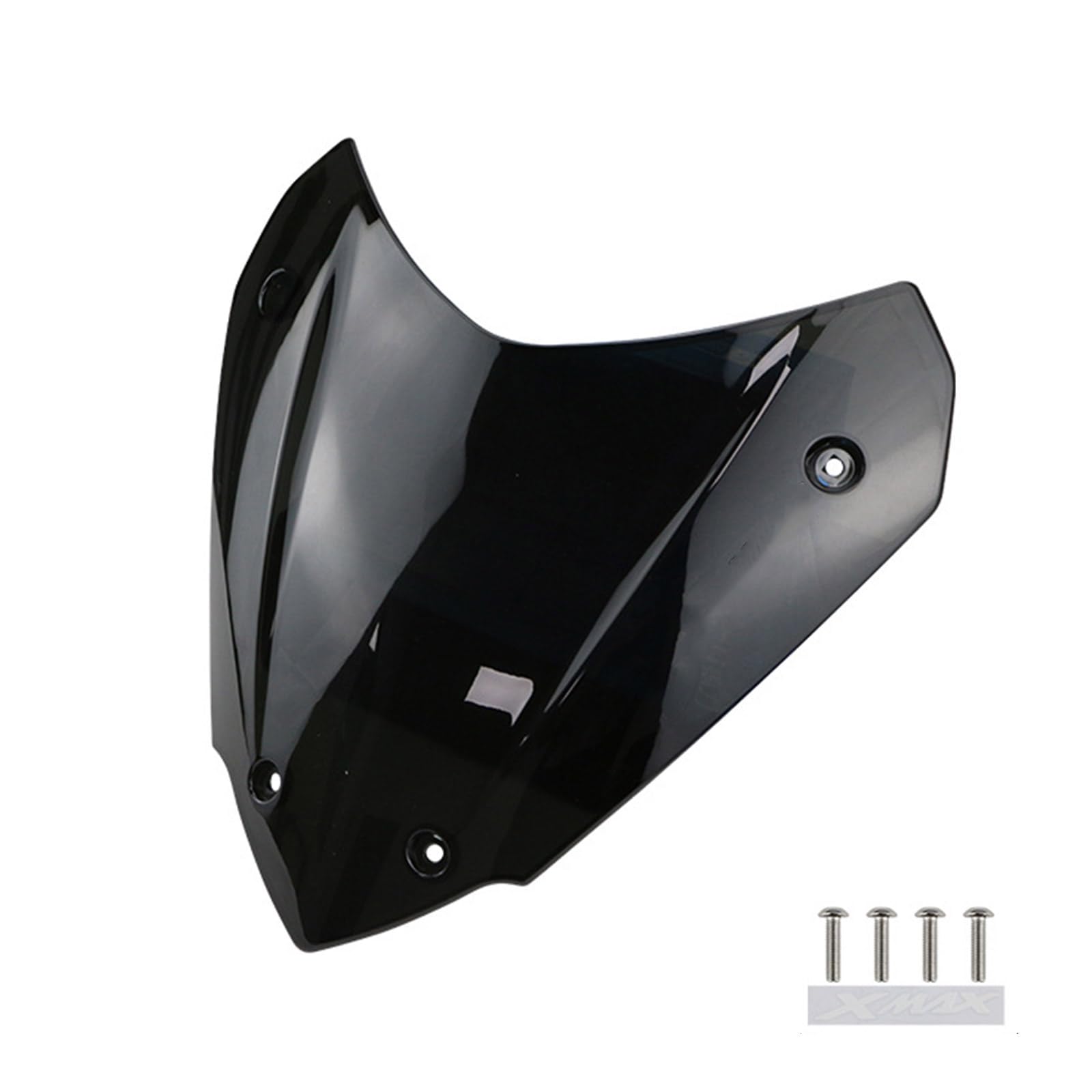 Btgghytr Aerodynamische Motorrad-Windschutzscheibe, lenkt den Motorrad-Schutz ab, verbessert die Fahrdynamik für Xmax300 Btgghytr Aerodynamische Motorrad-Windschutzscheibe, lenkt den Motorrad-Schutz ab, verbessert die Fahrdynamik für Xmax300 von Btgghytr