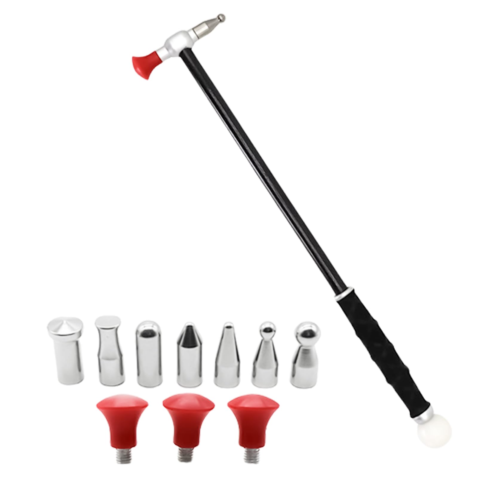 Btgghytr Lackreparaturwerkzeuge, rutschfester Hammer mit Köpfen, Tap-Down-Werkzeuge, Farbentfernungs-Set, Wasserhahnhammer Btgghytr Lackreparaturwerkzeuge, rutschfester Hammer mit Köpfen, Tap-Down-Werkzeuge, Farbentfernungs-Set, Wasserhahnhammer von Btgghytr