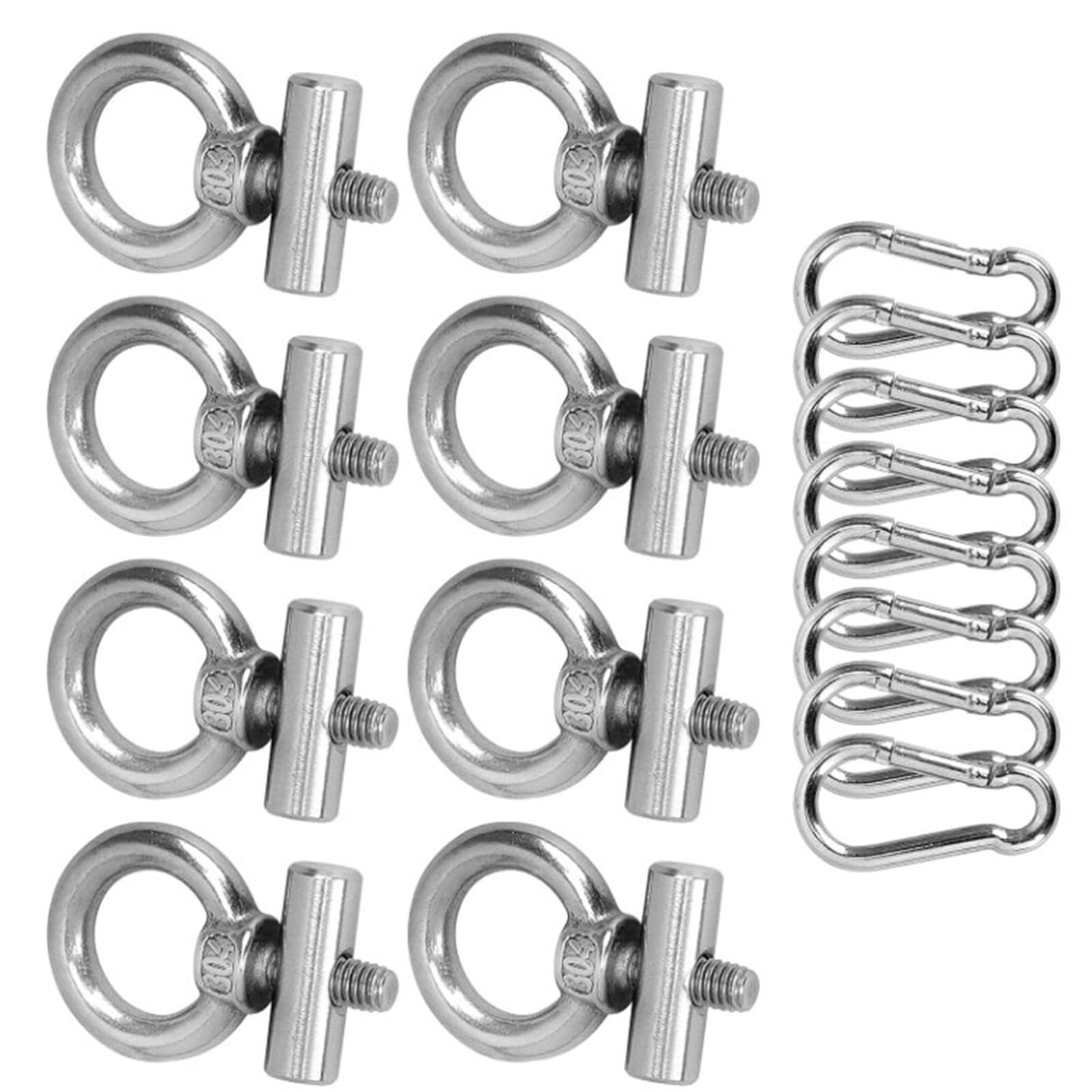 Btgghytr Markisenschienen, Stopper, 6 mm, Stopper, für Wohnmobile, Wohnmobile, Wohnmobile, Edelstahlteile, Markisenschienen, Stopper mit Karabinern Btgghytr Markisenschienen, Stopper, 6 mm, Stopper, für Wohnmobile, Wohnmobile, Wohnmobile, Edelstahlteile, Markisenschienen, Stopper mit Karabinern von Btgghytr