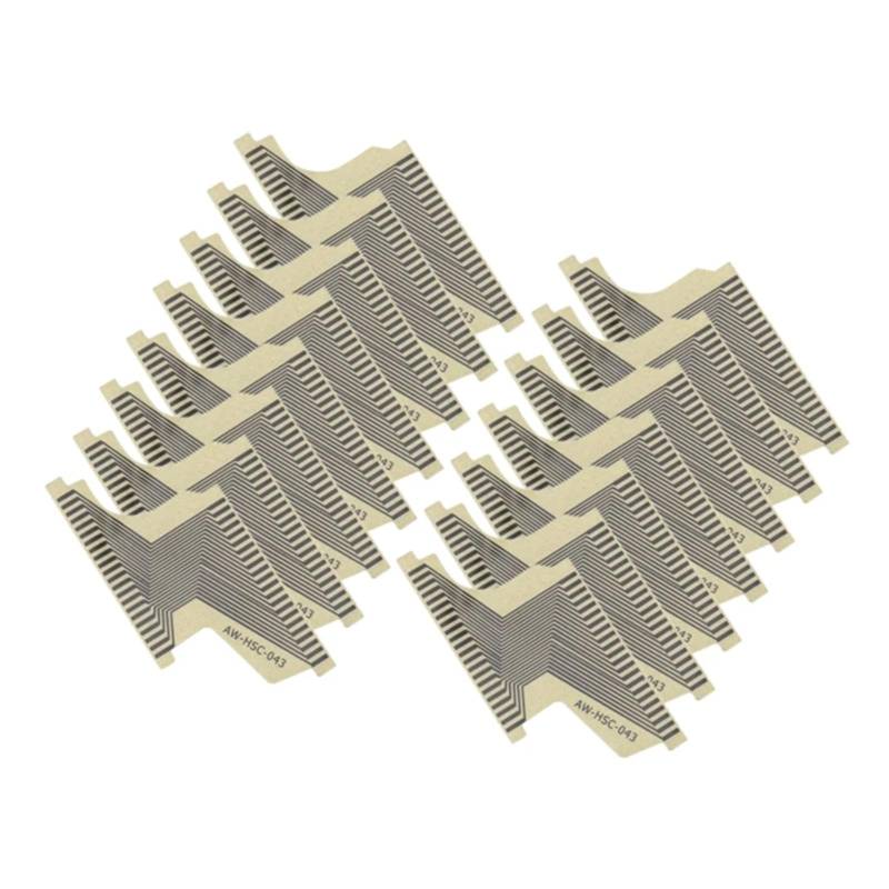 Btgghytr Präzise konstruierter Flachbandkabel-Instrumenten-LCD-Stecker für verbesserte Armaturenbrett-Leistung, Stabilität, 15 Stück von Btgghytr