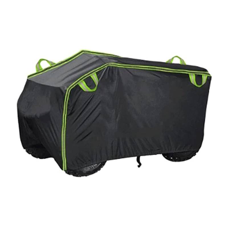 Btgghytr Strapazierfähiger Oxford-Stoffschutz mit reflektierenden Streifen für Motorrad, Fahrrad, Outdoor, Schneeschutz, Regenschutz von Btgghytr
