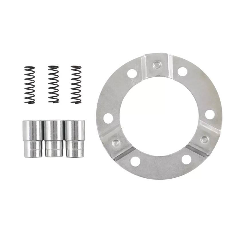 Btgghytr Strapazierfähiger Schneeschlitten-Schienen mit Nadel und elastischer Feder, 0602-144 0602-133 0602-138, geeignet für Schneemobil-Wartung von Btgghytr