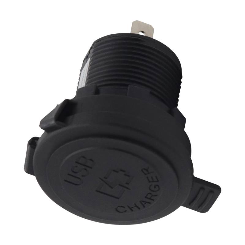 Btgghytr USB-Steckdose USB A & Typ-C Schnellladeadapter Doppel-Port Auto SUV Telefon Ladebuchse 12-24V von Btgghytr