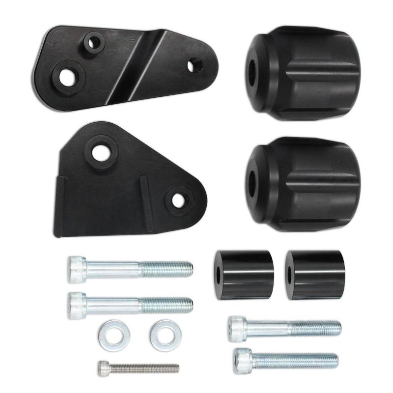Btgghytr Upgrades Aluminium-Rahmenschieber, Crash-Schutz, Korrosionsschutz, Motorradteil-Upgrades für GSXR 1000 2017 2024 von Btgghytr