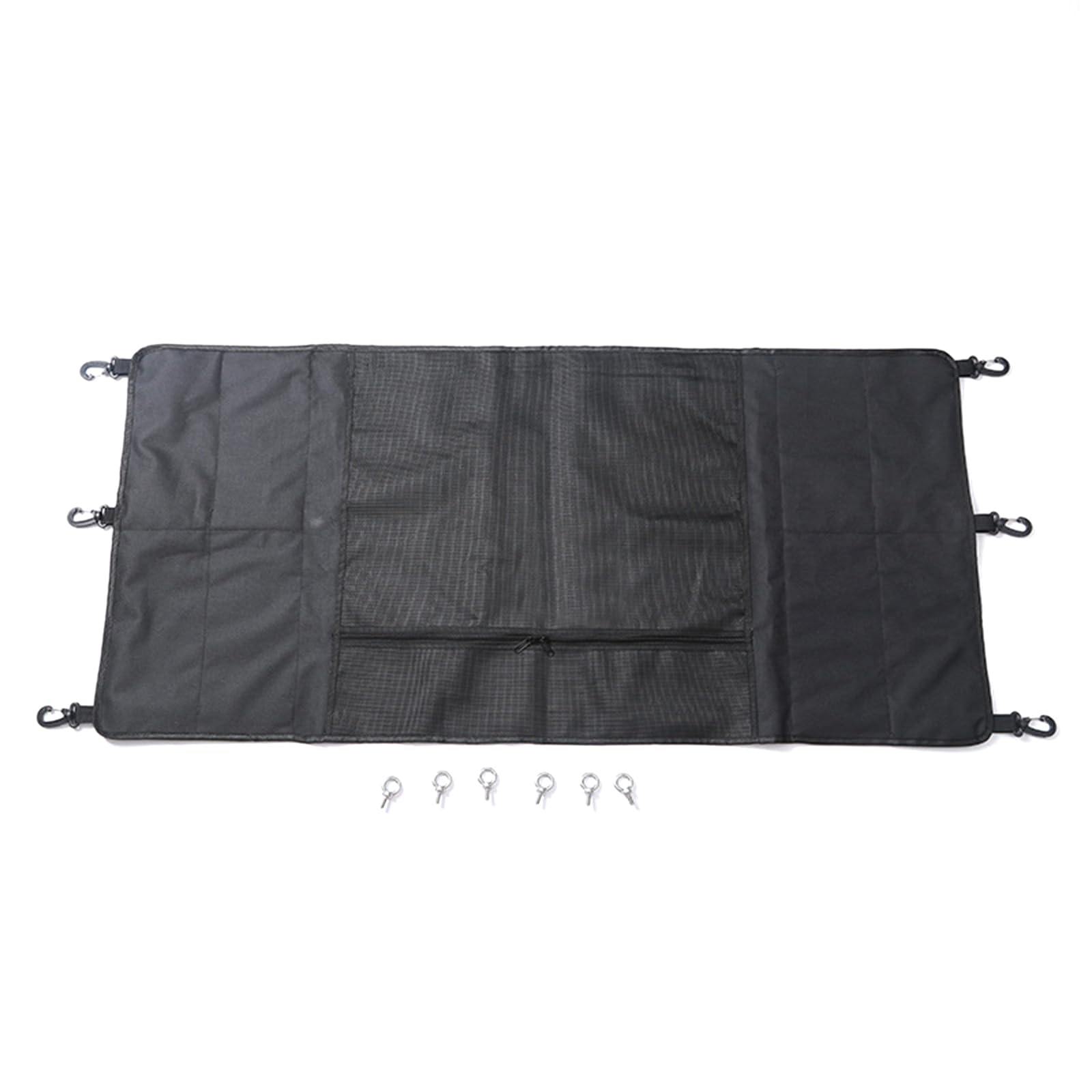 Kofferraum-Organizer aus Oxford-Gewebe, Kofferraum-Organizer, Hutablage, Ladung, Schatten, Gepäcknetz, Aufbewahrungstasche für Jimny JB64 JB74 Kofferraum-Organizer aus Oxford-Gewebe, Kofferraum-Organizer, Hutablage, Ladung, Schatten, Gepäcknetz, Aufbewahrungstasche für Jimny JB64 JB74 von Btgghytr