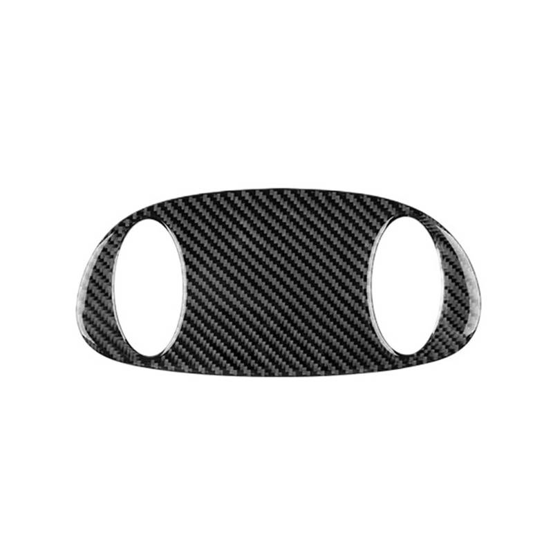 Auto Interieur Panel Trim Autodach Lese Overhead Lichtkonsolen Abdeckungsverkleidung Weiche Kohlefaser Aufkleber Für Mini Für Cooper Für Hatch 1 R50 R53 2001 2002-2005 2006 Auto Innenraum Zubehör(Blac von Btnuahq