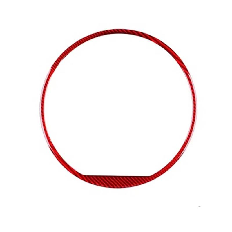 Auto Interieur Panel Trim Carbon Faser Abdeckung Auto Zentrale Steuerung Navigation Schutz Zubehör Für Mini U25 F65 F66 F67 Für Cooper SE SE J01 J05 EV 2024 Auto Innenraum Zubehör(Red,B) von Btnuahq