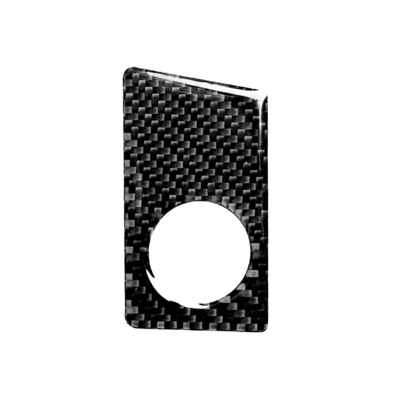 Auto Interieur Panel Trim Für A4 B9 2017 2018 2019 Auto Motor Start Stop Button Panel Dekoration Abdeckung Trim Aufkleber Applikation Auto Innendekoration Kohlefaser Auto Innenraum Zubehör(LHD) von Btnuahq