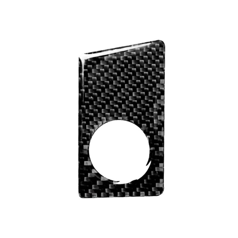 Auto Interieur Panel Trim Für A4 B9 2017 2018 2019 Auto Motor Start Stop Button Panel Dekoration Abdeckung Trim Aufkleber Applikation Auto Innendekoration Kohlefaser Auto Innenraum Zubehör(RHD) von Btnuahq