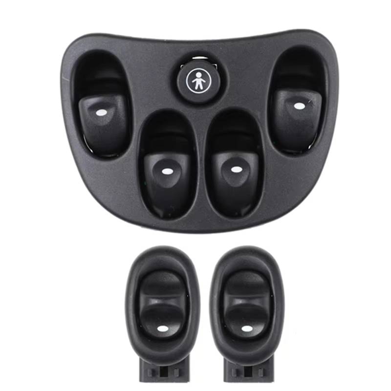 Fensterheberschalter Auto 92047005 92105254 Fahrer Electric Power Fenster Control Master Für Holden VT VX Für Commodore WH WH Für Staatsmann 1997-2003 Electric Power Fensterheber(A Set) von Btnuahq