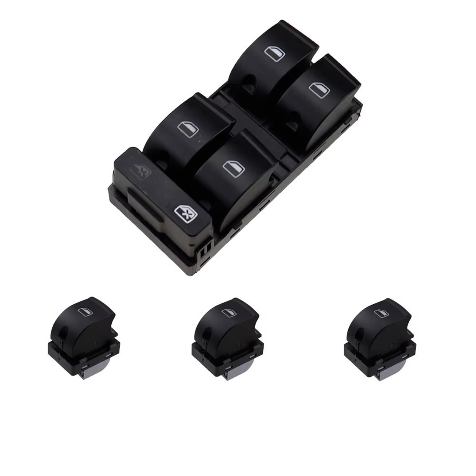 Fensterheberschalter Für A4 B6 B7 Limousine 8ED 959 851 8ED 959 855 2003–2008 4 Stück OEM Factory Master Power Passenger Window Switch Panel Electric Power Fensterheber Fensterheberschalter Für A4 B6 B7 Limousine 8ED 959 851 8ED 959 855 2003–2008 4 Stück OEM Factory Master Power Passenger Window Switch Panel Electric Power Fensterheber von Btnuahq