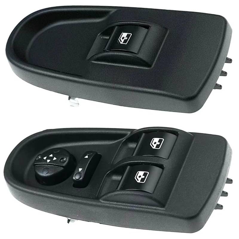 Fensterheberschalter Für Iveco Für Daily MK5 2012 2013 2014 Auto Zubehör 5801484207 Vorne Links Rechts Fenster Spiegel Control Schalter Glas Heber Taste Electric Power Fensterheber(1 Pair) von Btnuahq