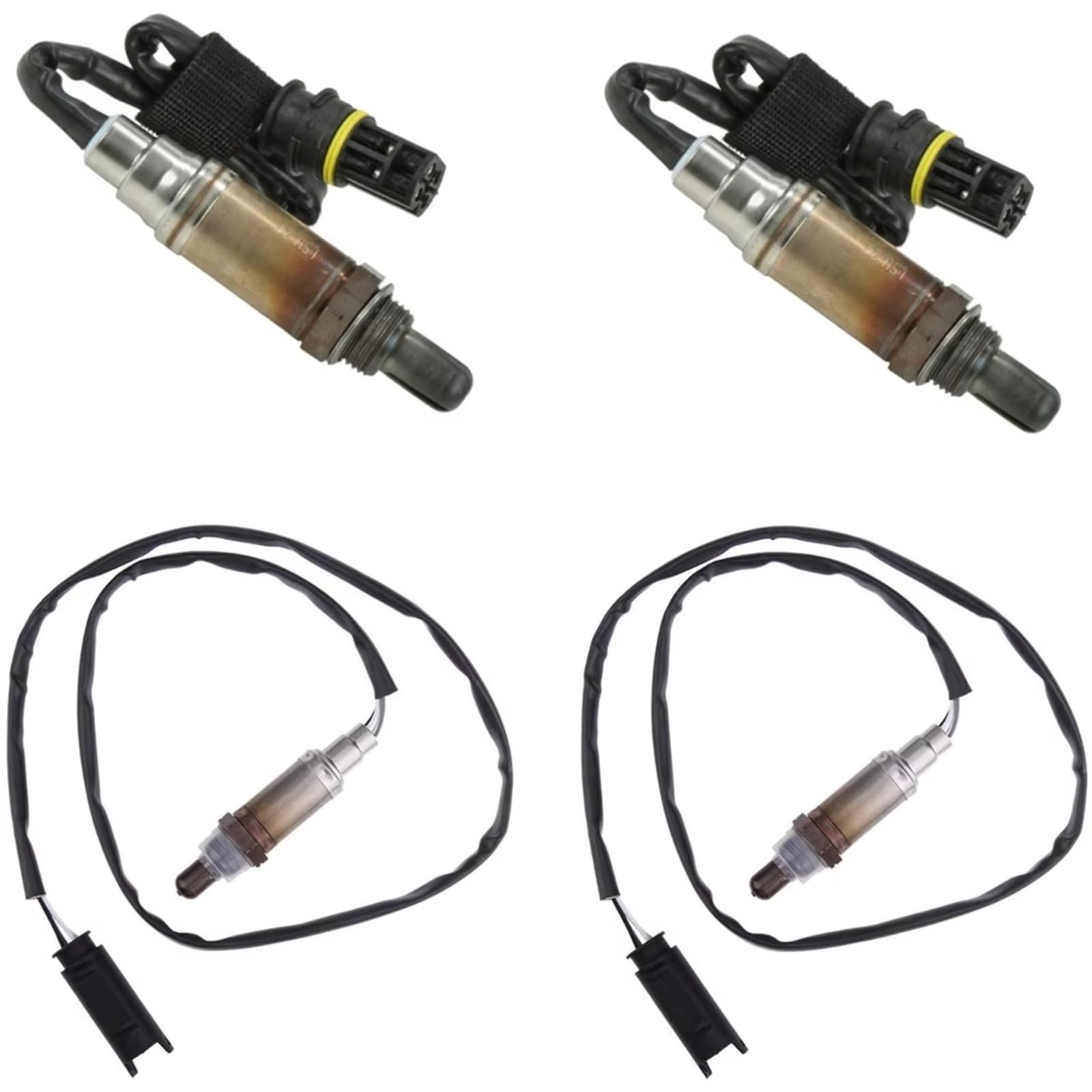 Lambdasensor Für 323i 325i X3 X5 E39 E46 Z3 Z4 Metall + Kunststoff Auto Zubehör 4 Stück O2 Sauerstoff Sensor Upstream & Downstream Lambdasonde Regelsonde Lambdasensor Für 323i 325i X3 X5 E39 E46 Z3 Z4 Metall + Kunststoff Auto Zubehör 4 Stück O2 Sauerstoff Sensor Upstream & Downstream Lambdasonde Regelsonde von Btnuahq