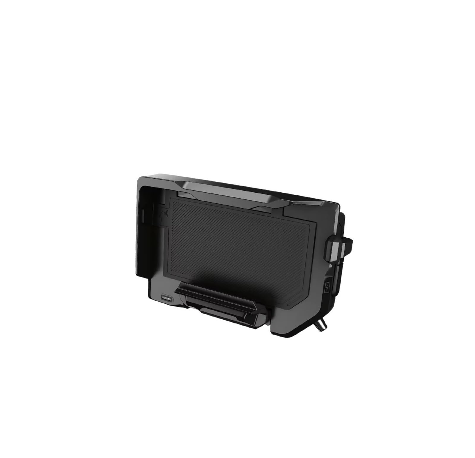 Navigationshalterung Drahtlose Lade Handy-Navigation Halterung R 1250 GS R1250 GS Motorrad Drahtlose Lade R1200GS ADV Für R1250GS ADV Telefonständerhalter GPS(Wireless- Black Line) von Btnuahq
