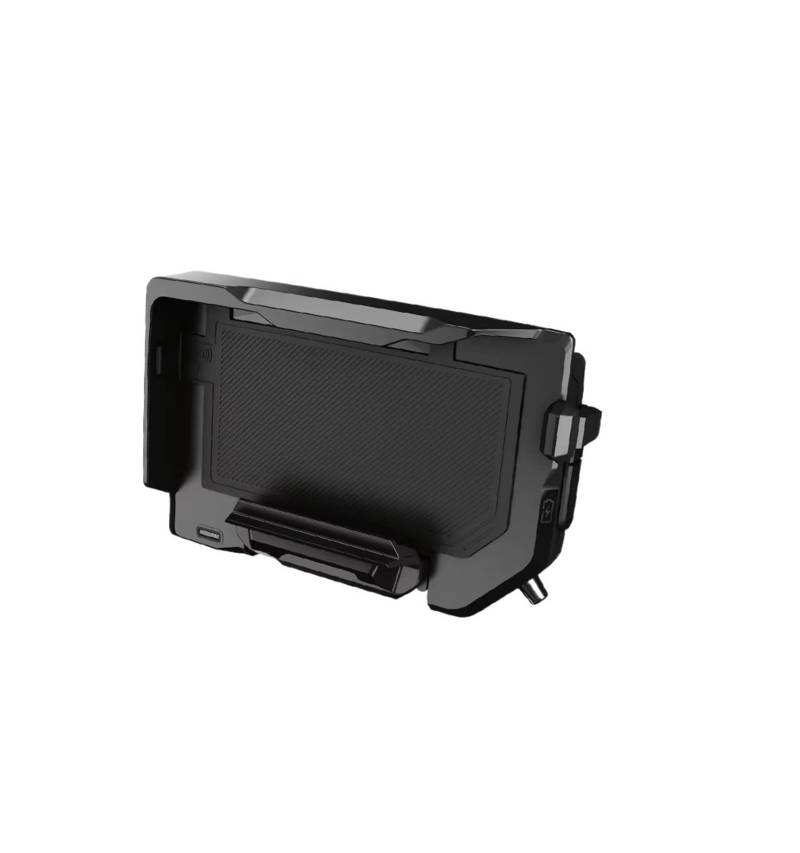 Navigationshalterung Drahtlose Lade Handy-Navigation Halterung R 1250 GS R1250 GS Motorrad Drahtlose Lade R1200GS ADV Für R1250GS ADV Telefonständerhalter GPS(Wireless- White Line) von Btnuahq