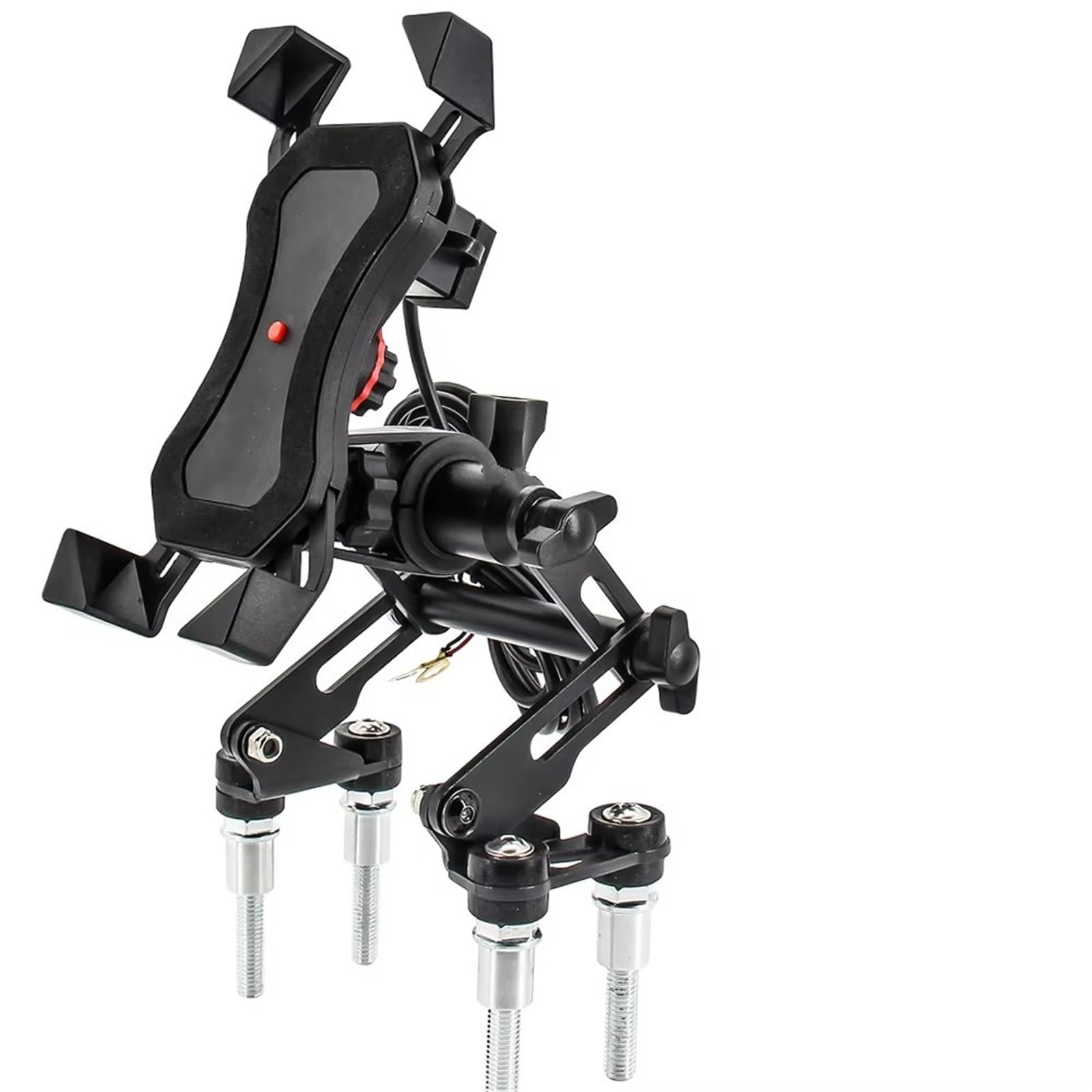 Navigationshalterung Für F700GS F800GS F650GS G650X F800R Motorrad Einstellbare Verlängern Telefon Navigation Halterung GPS Platte Telefon Ständer Halter Telefonständerhalter GPS(with USB Set B) von Btnuahq