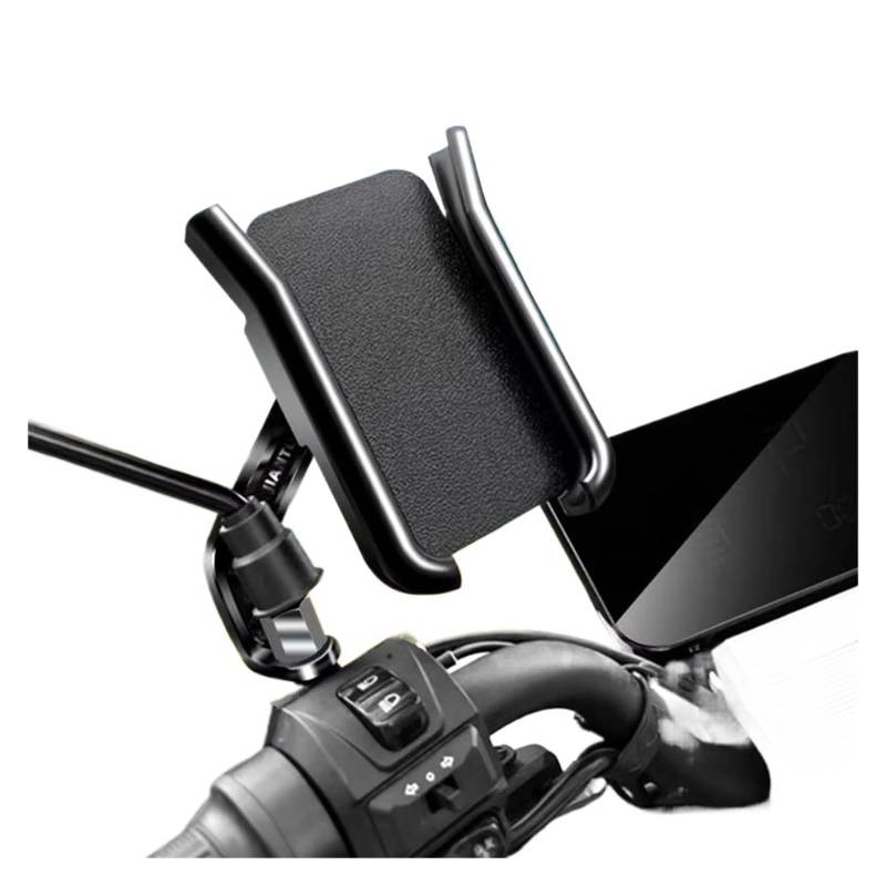 Navigationshalterung Für GPS-Navigation Telefon Halterung Motorrad Handy Stehen Rückansicht Zubehör Motorräder Rückspiegel Telefon Halter Telefonständerhalter GPS von Btnuahq
