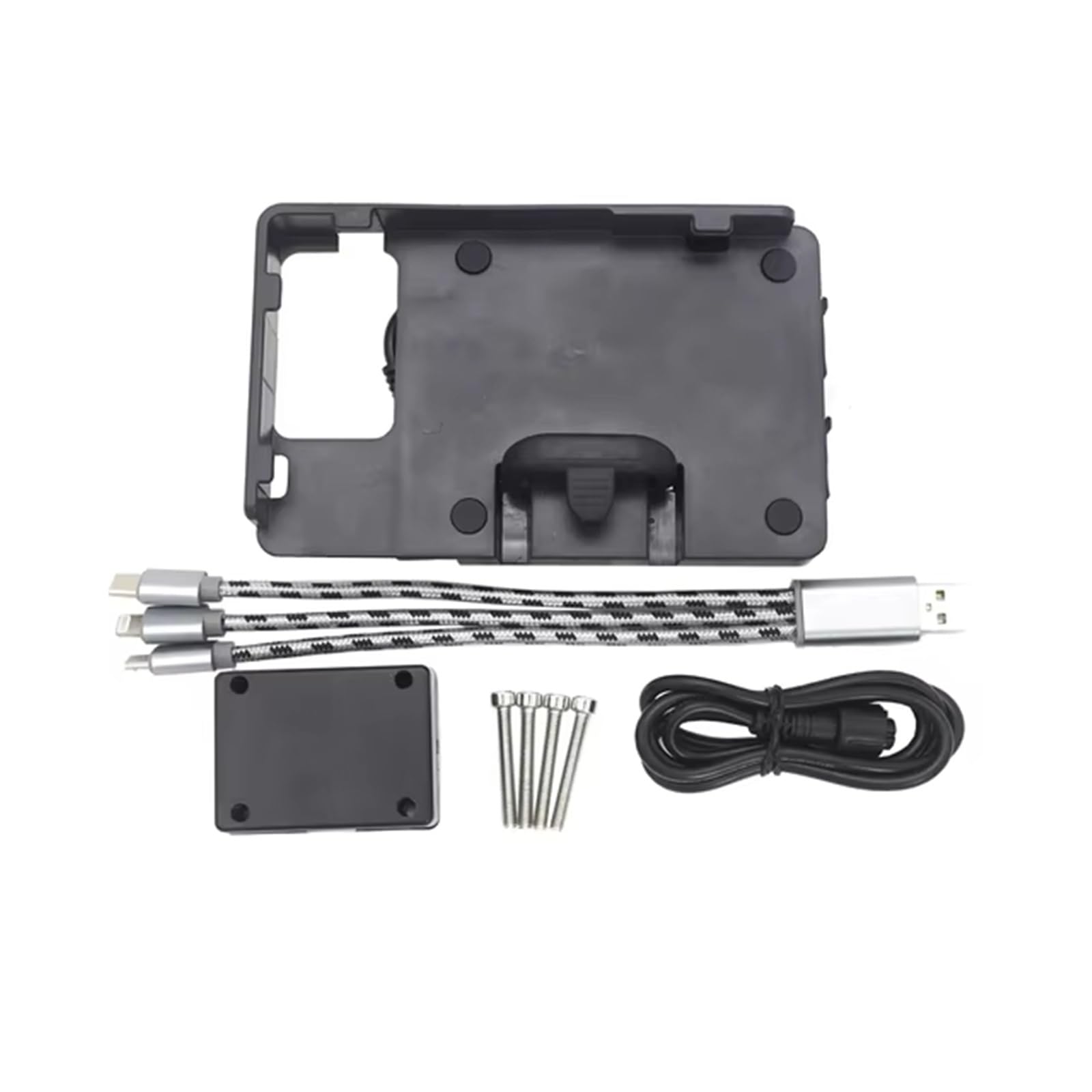 Navigationshalterung Für NX400 NX 400 NX500 Nx 500 2024 Motorrad Zubehör Telefon Halter Halterung GPS Navigation Halterung Montage 13/16mm Stange Telefonständerhalter GPS(Phone Holder) von Btnuahq
