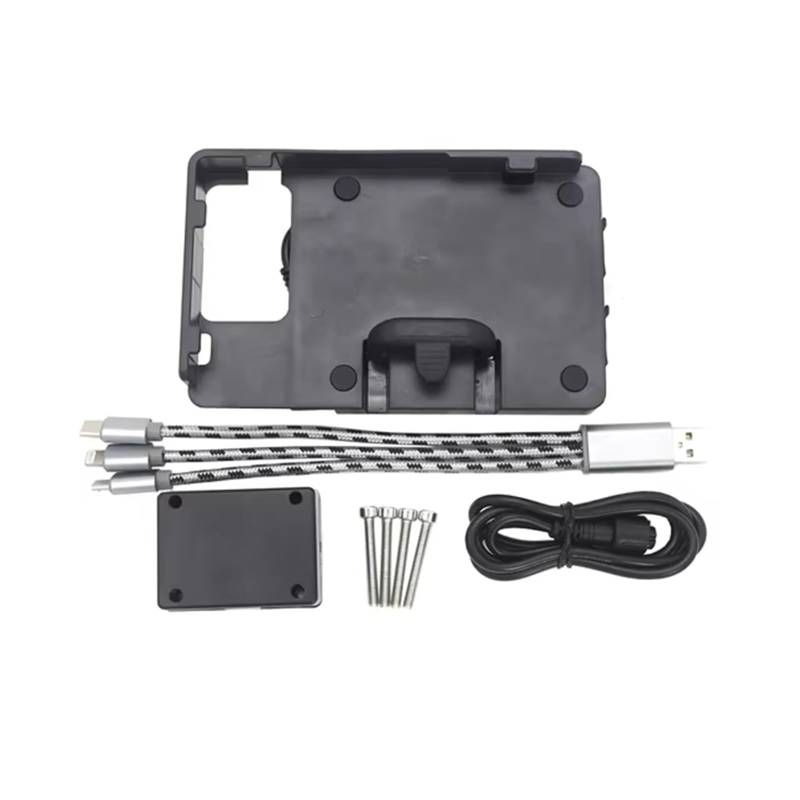 Navigationshalterung Für NX400 NX 400 NX500 Nx 500 2024 Motorrad Zubehör Telefon Halter Halterung GPS Navigation Halterung Montage 13/16mm Stange Telefonständerhalter GPS(Phone Holder) von Btnuahq
