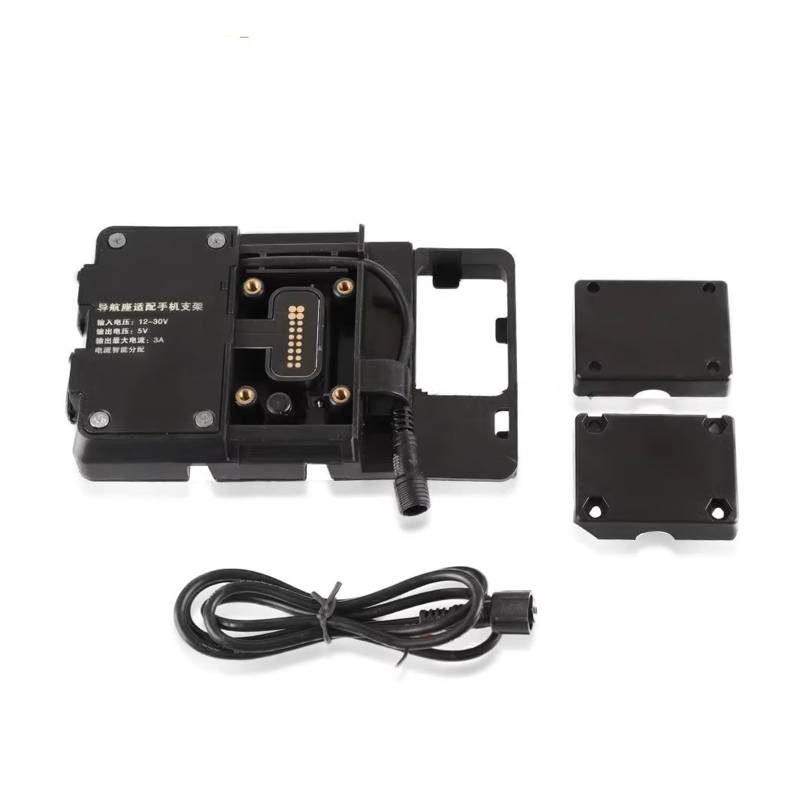 Navigationshalterung Für R1300GS R1300 GS R 1300 GS 2023 2024 2025 R1300gs 12mm Handy Motorrad Navigation Halterung USB Lade Unterstützung Telefonständerhalter GPS von Btnuahq