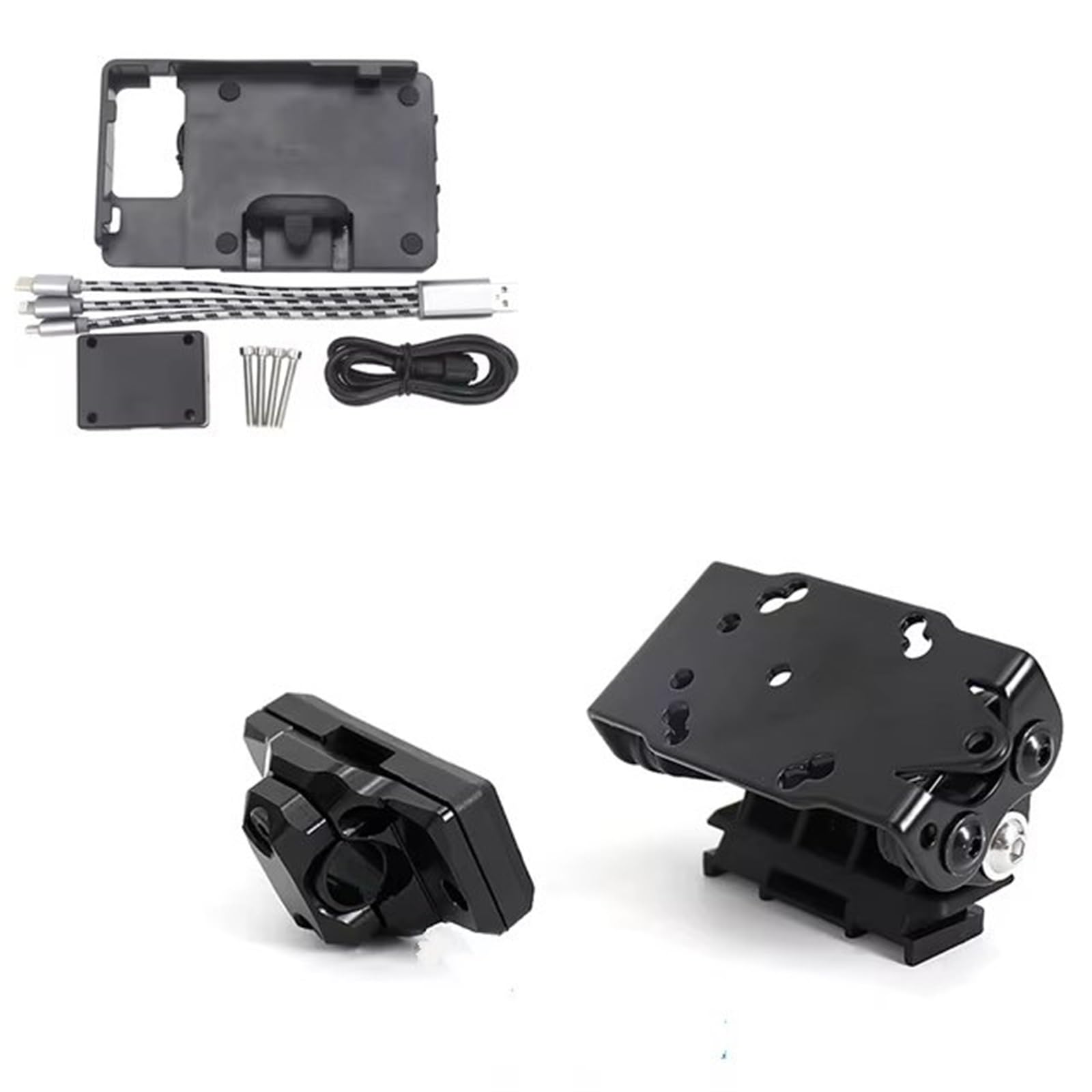 Navigationshalterung Für Suzuki Für V-Strom 800DE Für V-Strom 800DE 2023 Handy Halter Halterung Motorrad 13/16mm GPS Navigation Halterung Unterstützung Telefonständerhalter GPS(Set) von Btnuahq