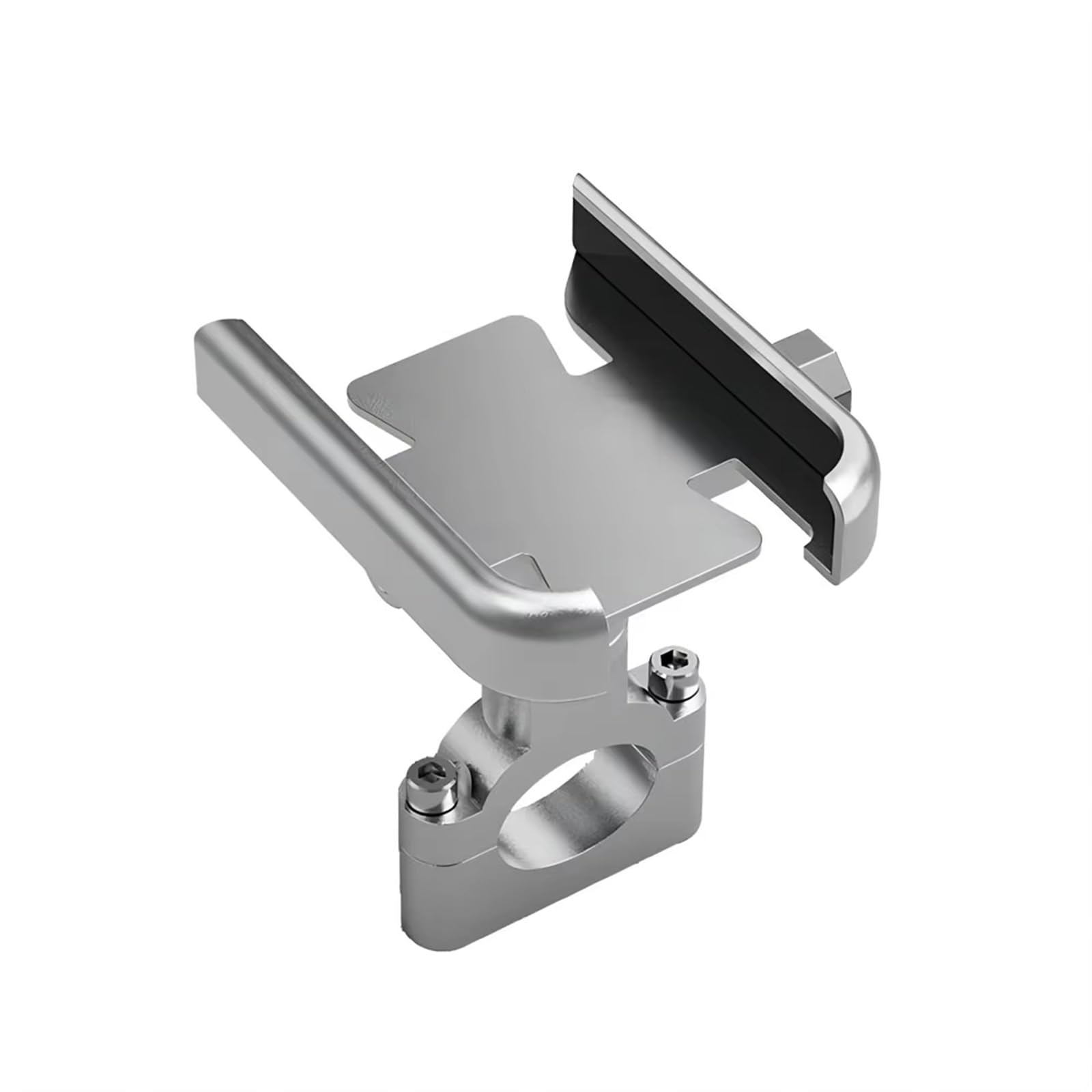 Navigationshalterung Für Transalp XL 750 2023 Zubehör XL750 XL700V XL600V XL650V 600 650 700 V Motorrad Telefon Halter Aluminium Legierung Stehen Telefonständerhalter GPS(Handlebar Silver) von Btnuahq
