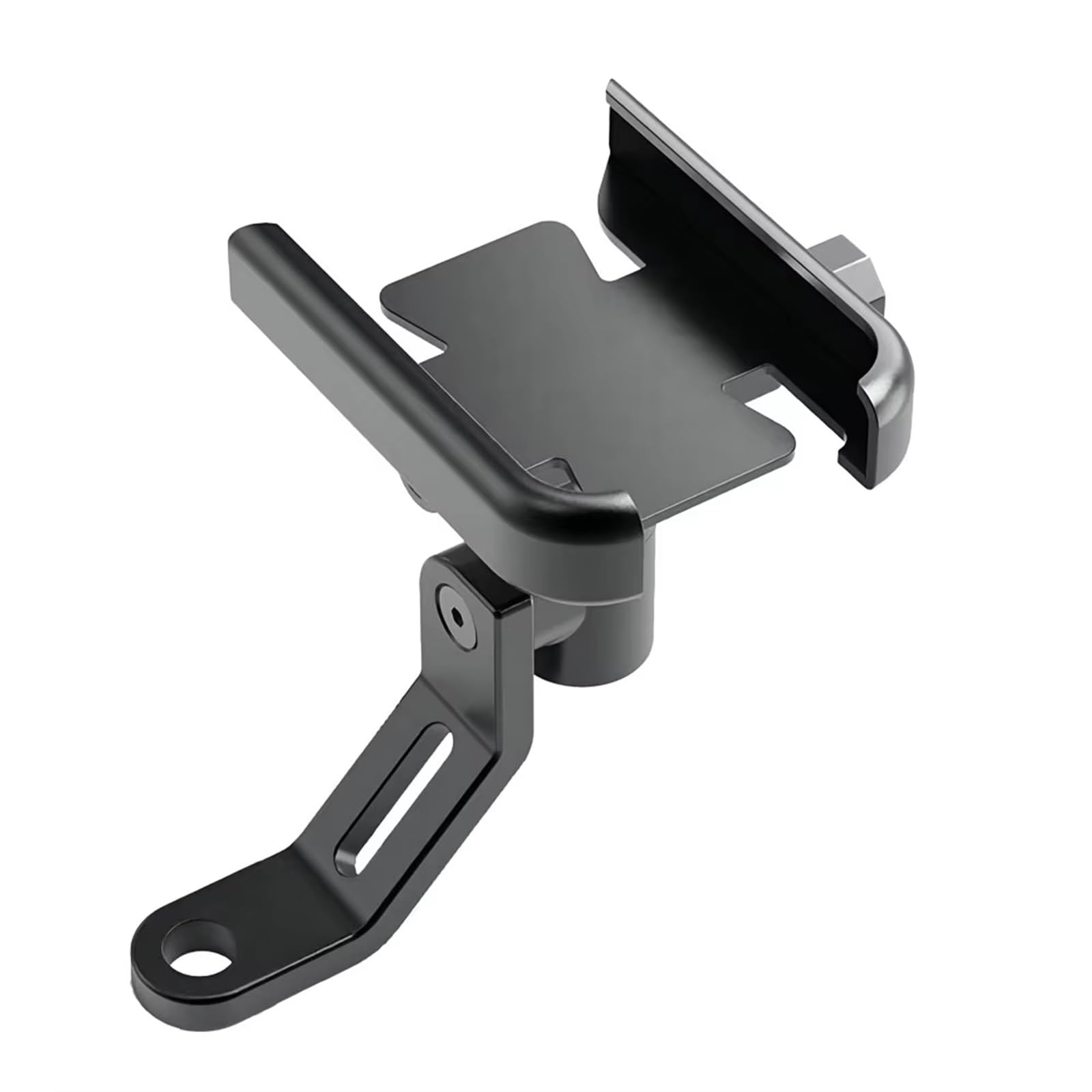 Navigationshalterung Für Transalp XL 750 2023 Zubehör XL750 XL700V XL600V XL650V 600 650 700 V Motorrad Telefon Halter Aluminium Legierung Stehen Telefonständerhalter GPS(Mirror Type Black) von Btnuahq