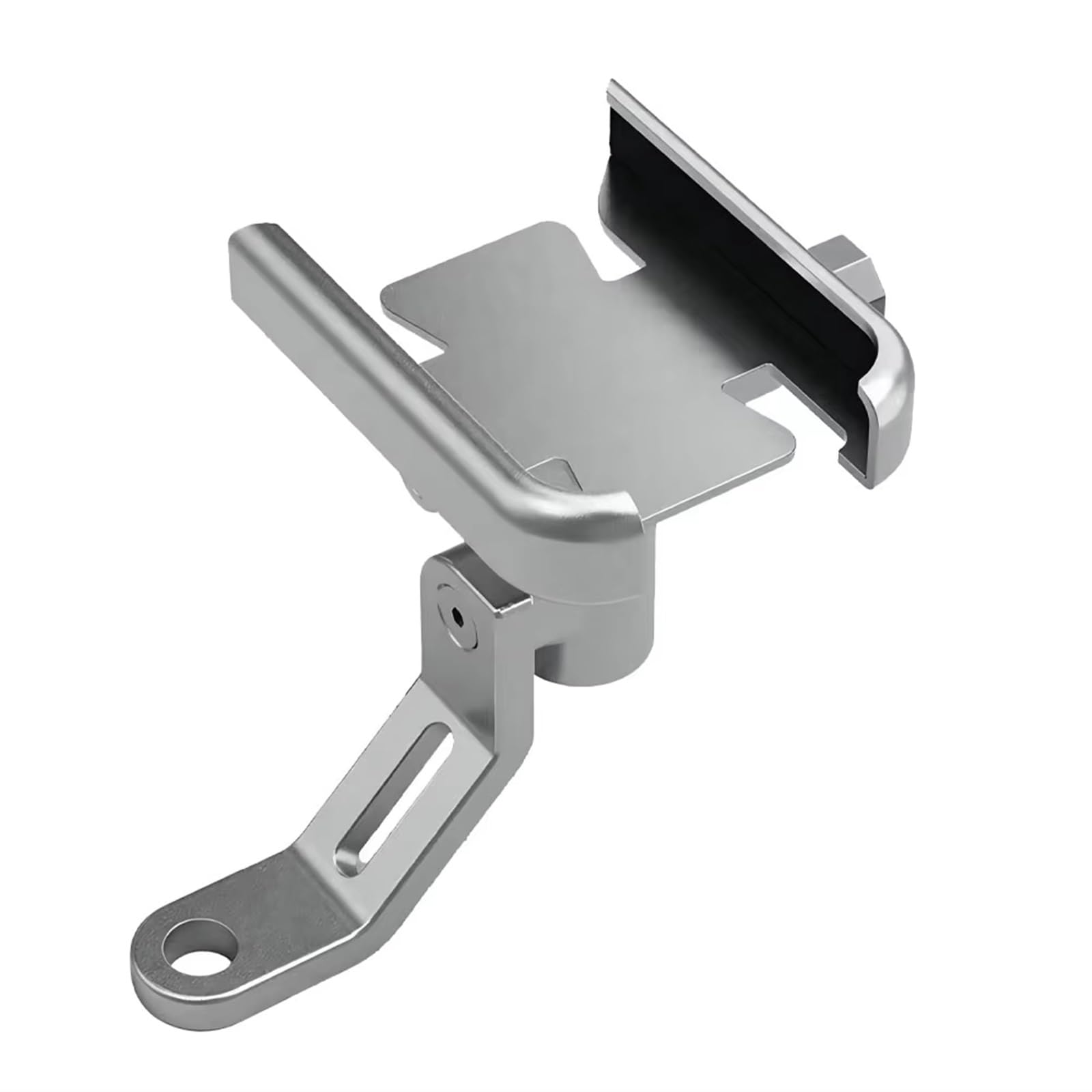 Navigationshalterung Für Transalp XL 750 2023 Zubehör XL750 XL700V XL600V XL650V 600 650 700 V Motorrad Telefon Halter Aluminium Legierung Stehen Telefonständerhalter GPS(Mirror Type Silver) von Btnuahq