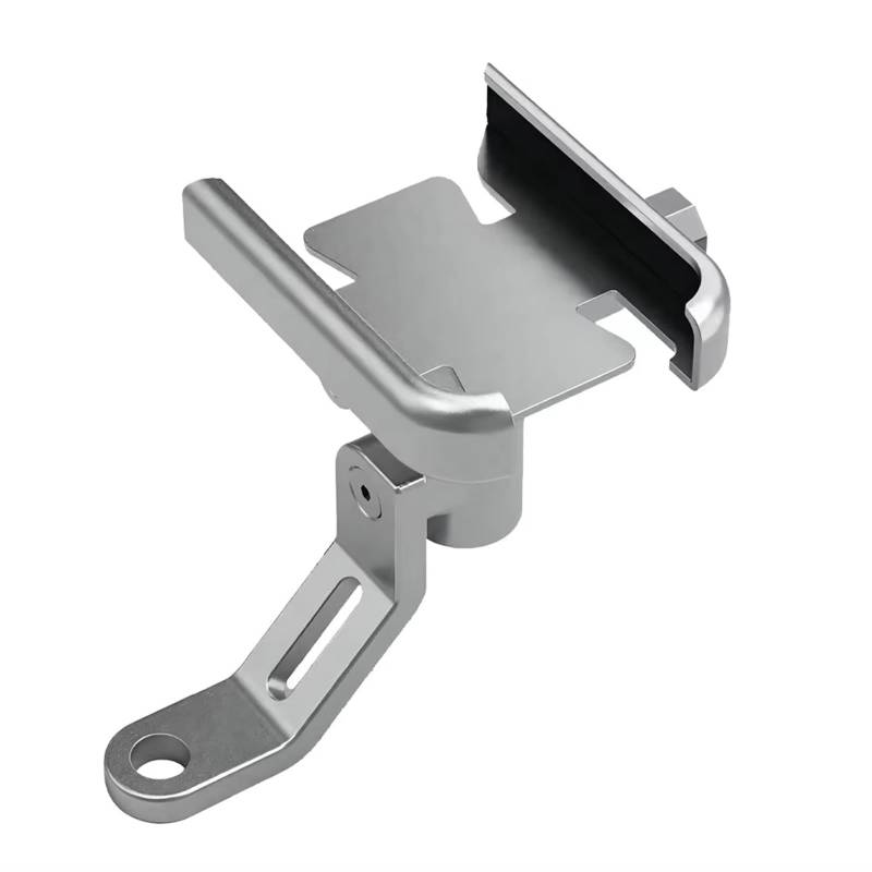 Navigationshalterung Für Transalp XL 750 2023 Zubehör XL750 XL700V XL600V XL650V 600 650 700 V Motorrad Telefon Halter Aluminium Legierung Stehen Telefonständerhalter GPS(Mirror Type Silver) von Btnuahq
