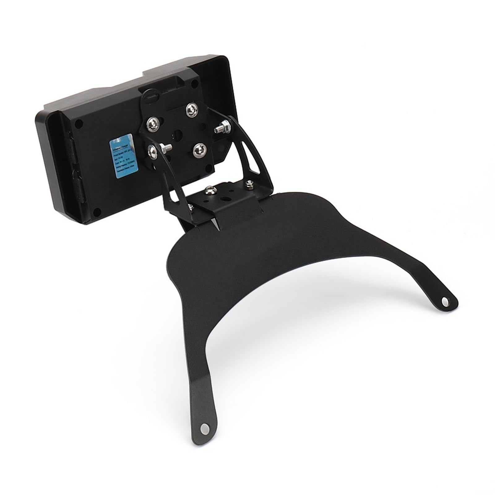 Navigationshalterung Für Tricity Für TRICITY Zubehör Motorrad Metall Halterung Smartphone GPS Halter Schwarz Telefonständerhalter GPS(Wireless - kit) von Btnuahq