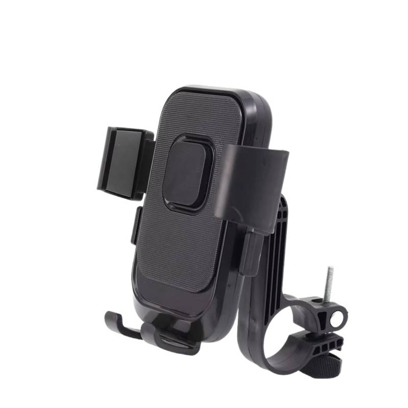 Navigationshalterung Für Verschiedene Smartphones Motorrad Anti-Vibration Navigation Handy Halter Elektrische Auto Reiten Handy Feste Halterung Telefonständerhalter GPS(Black A) von Btnuahq