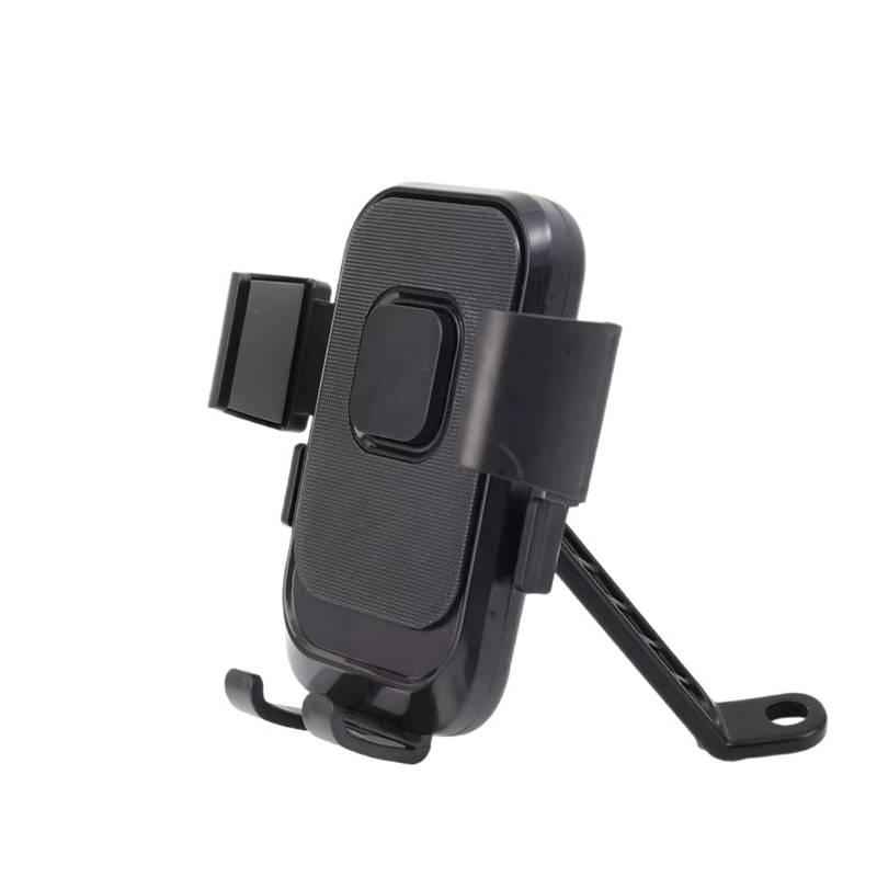 Navigationshalterung Für Verschiedene Smartphones Motorrad Anti-Vibration Navigation Handy Halter Elektrische Auto Reiten Handy Feste Halterung Telefonständerhalter GPS(Black B) von Btnuahq
