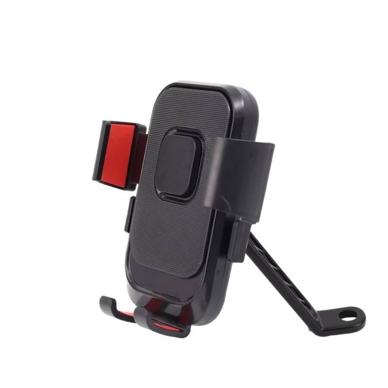 Navigationshalterung Für Verschiedene Smartphones Motorrad Anti-Vibration Navigation Handy Halter Elektrische Auto Reiten Handy Feste Halterung Telefonständerhalter GPS(Red B) von Btnuahq
