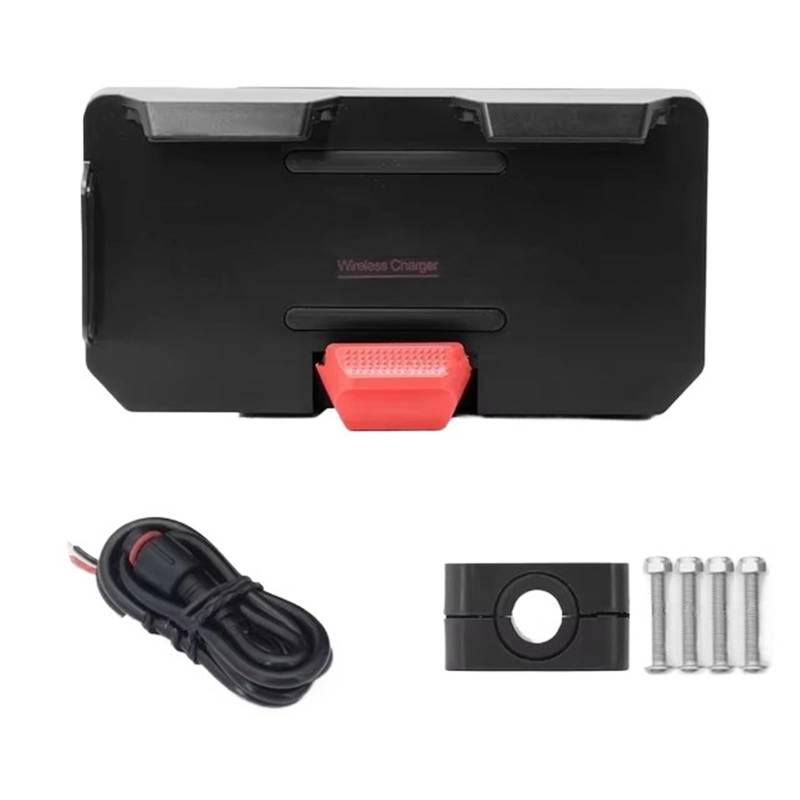 Navigationshalterung GPS Telefon USB Drahtlose Lade Navigation Halterung 12/16/22mm FÜR R1250GS R1250RS R1100GS F750GS F850GS F650GS S1000R S1000RR Telefonständerhalter GPS(12mm - Phone Holder) von Btnuahq