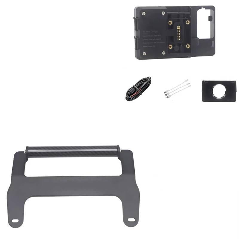 Navigationshalterung Motorrad -Front -Mobiltelefon -GPS -Halterungshalterung USB Und Drahtloser Ladeständer Für SYM Für Maxsym TL 500 TL500 2020 Telefonständerhalter GPS(22mm Wireless Stand) von Btnuahq