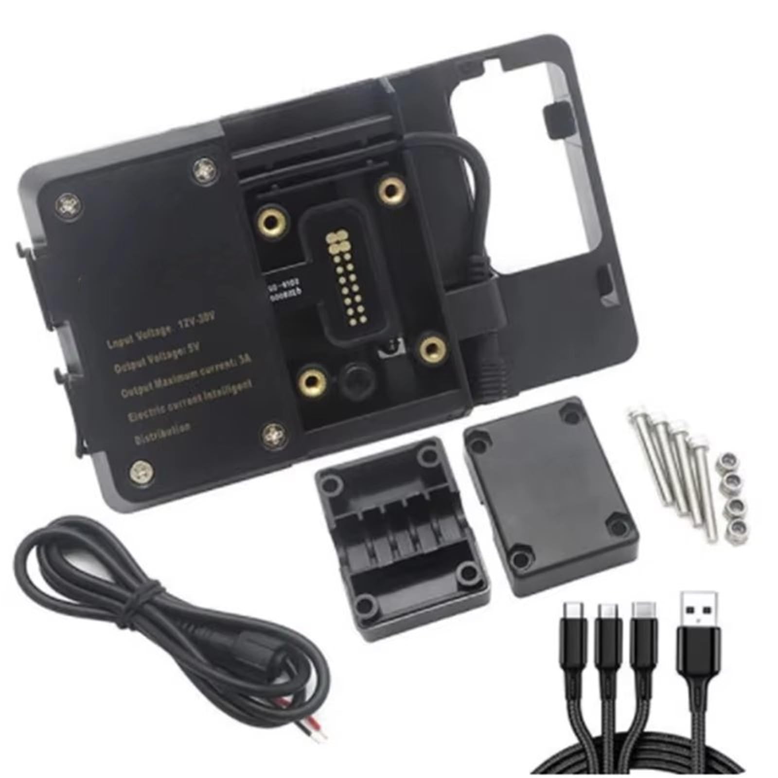 Navigationshalterung Motorrad Handy Ladestation Halter Für R1200GS R1250GS LC ADV R 1200 GS Abenteuer 12mm GPS Navigation Halterung 2013-2019 Telefonständerhalter GPS(A) von Btnuahq