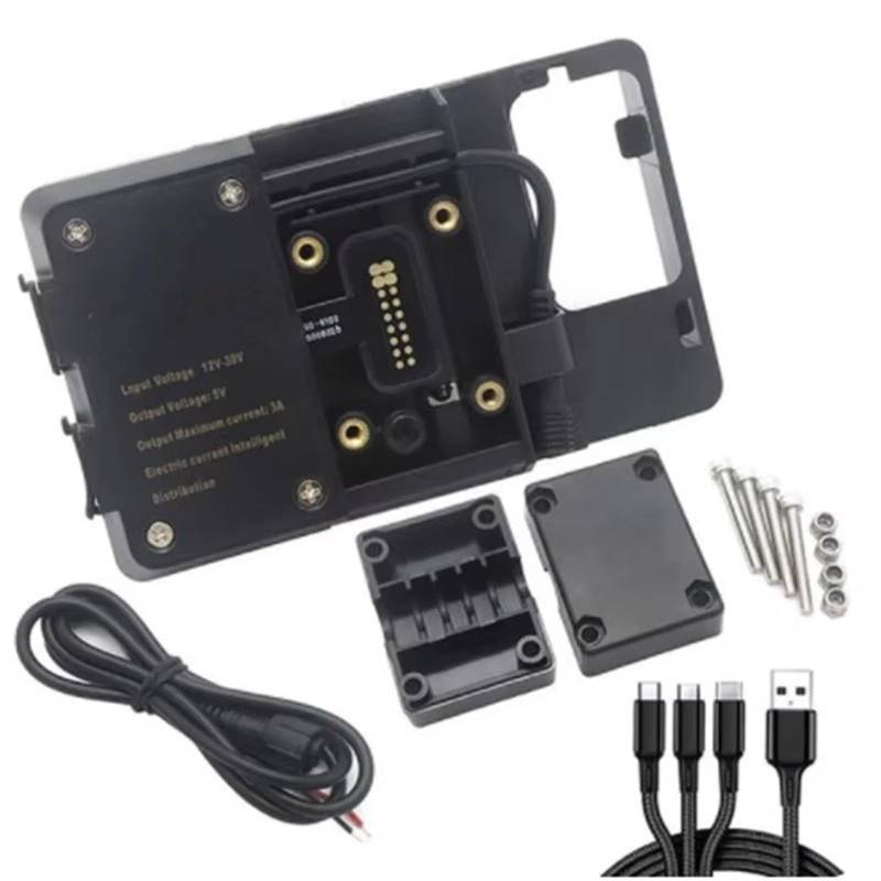 Navigationshalterung Motorrad Handy Ladestation Halter Für R1200GS R1250GS LC ADV R 1200 GS Abenteuer 12mm GPS Navigation Halterung 2013-2019 Telefonständerhalter GPS(A) von Btnuahq
