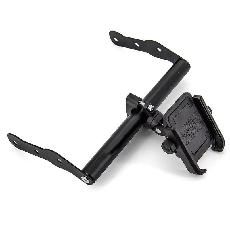 Navigationshalterung Motorrad Handy-Navigation Halterung USB Lade Unterstützung GPS/SMART Phone Für CB 500X CB500X 2016 2017 2018 2019 2020-2023 Zubehör Telefonständerhalter GPS(Black Combination A) von Btnuahq