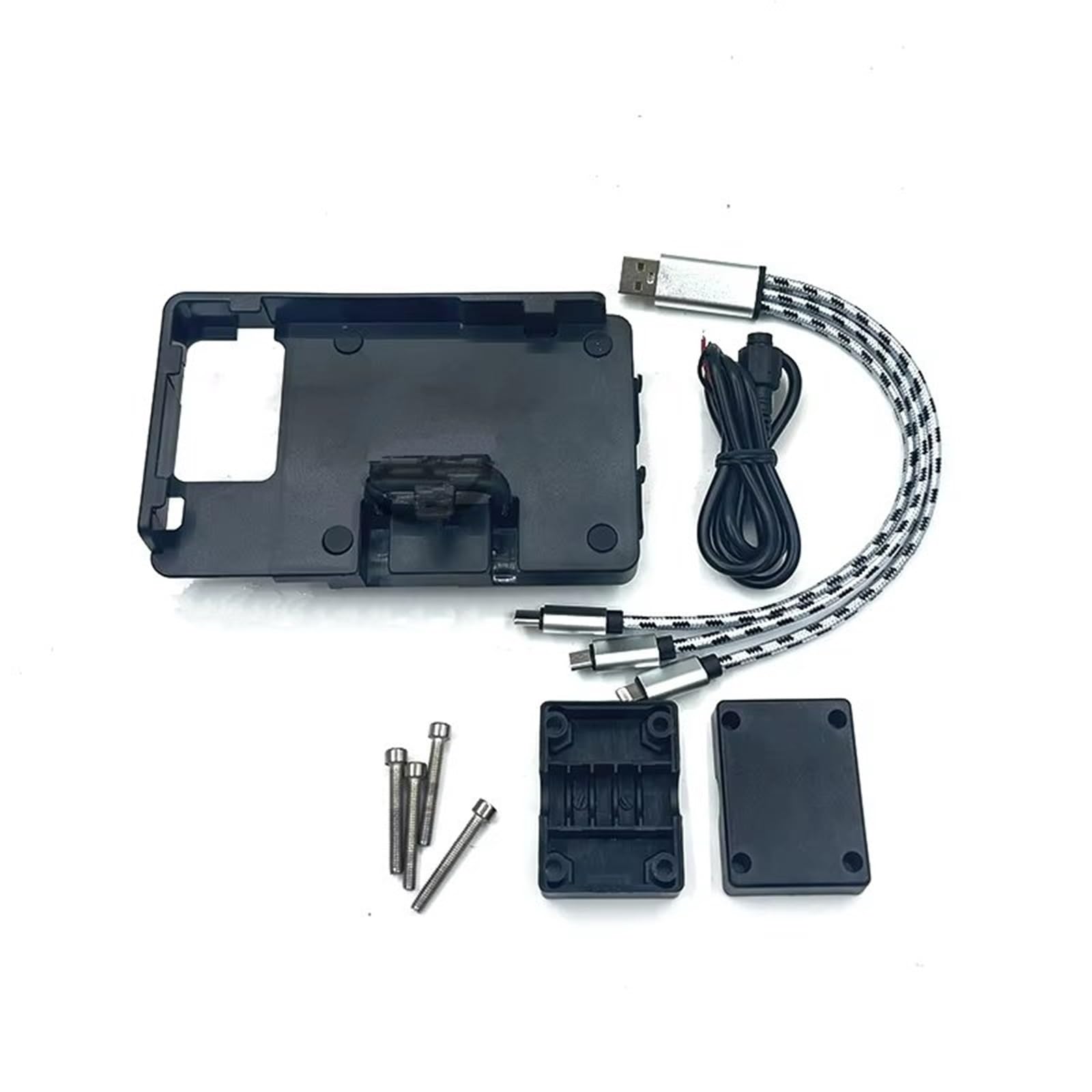 Navigationshalterung Ständer Halter Telefon Handy GPS Navigation Platte Halterung FÜR Triumph FÜR Tiger 1200 FÜR Rally FÜR Explorer 2022 + Telefonständerhalter GPS(Wired Charge) von Btnuahq