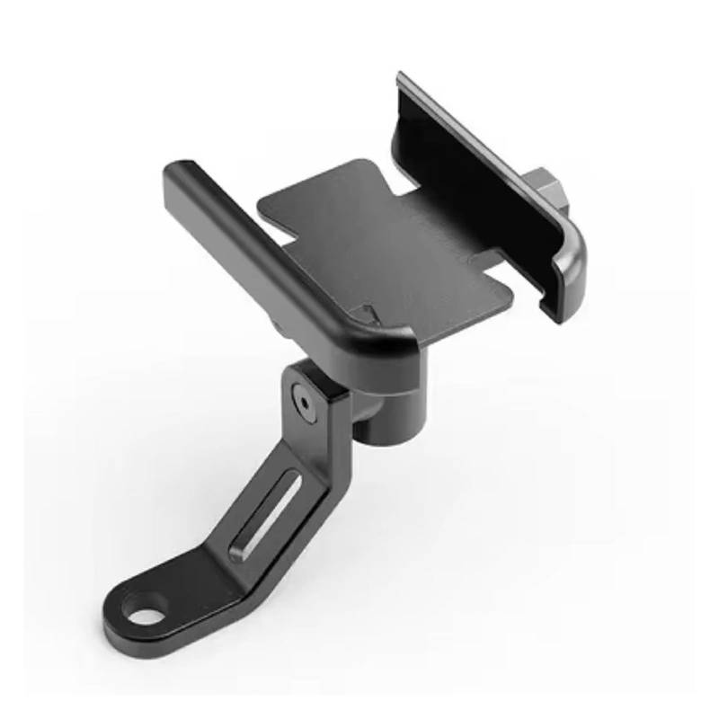 Navigationshalterung Zubehör Motorrad Lenker Handy Halter GPS Stand Halterung Für FZ1 Für FAZER FZ-1 2006-2015 2007 2008 2009 2010 2011 2012 2013 2014 Telefonständerhalter GPS(Mirror Type Black) von Btnuahq