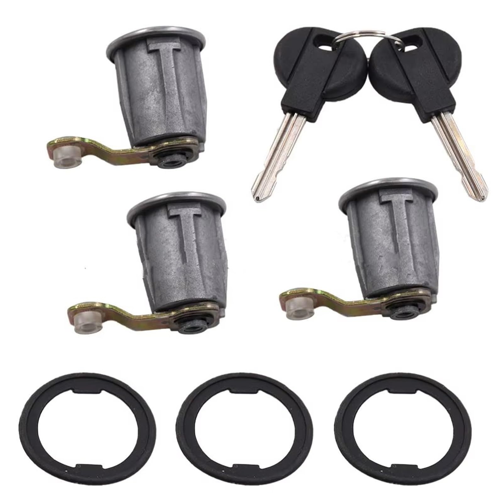 Türschloss Stellmotor Für Citroen Für Partner Für Berlingo Für Xsara Für Picasso 1996-2007 96244156 Barrel Türschloss Zylinder Set Mit 2 Schlüssel 9170G 3 252522 Türverriegelungsaktuator von Btnuahq