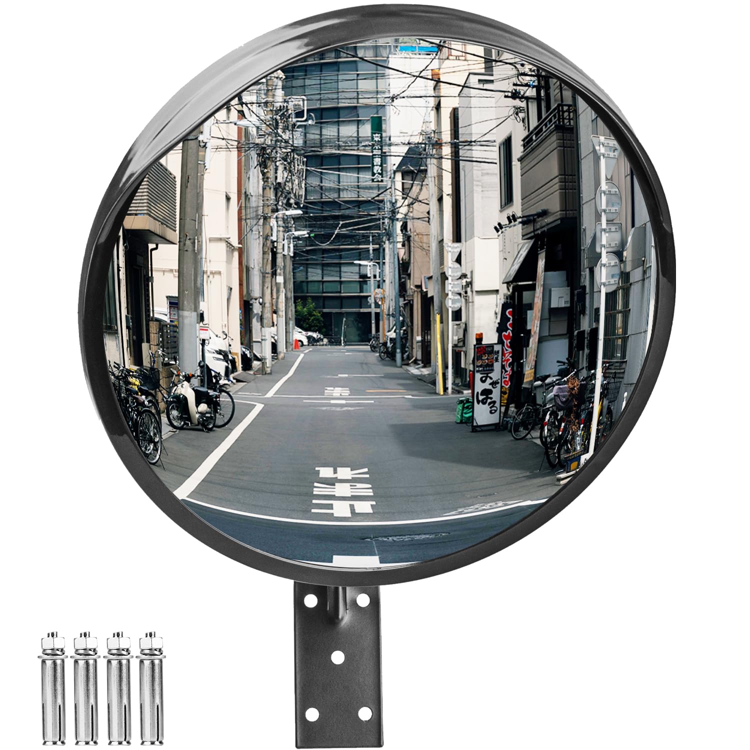 24 Zoll / 60cm Konvexspiegel Sicherheitsspiegel für Einfahrt & Garage, Btowin VCF Verstellbarer Verkehrsspiegel Weitwinkel Rund Acryl Parabolspiegel Überwachungsspiegel für Verkehr Hof Lager Büro 24 Zoll / 60cm Konvexspiegel Sicherheitsspiegel für Einfahrt & Garage, Btowin VCF Verstellbarer Verkehrsspiegel Weitwinkel Rund Acryl Parabolspiegel Überwachungsspiegel für Verkehr Hof Lager Büro von Btowin VCF