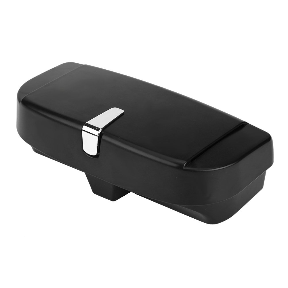 Auto Sonnenbrille Halter, Brillenetui Aufbewahrungshalter, Auto Sonnenbrillenhalter, Sonnenbrillen Halterung Box, Brillen Case Organizer Box mit Ticketkarten Clip für Auto Visier Zubehör von Buachois