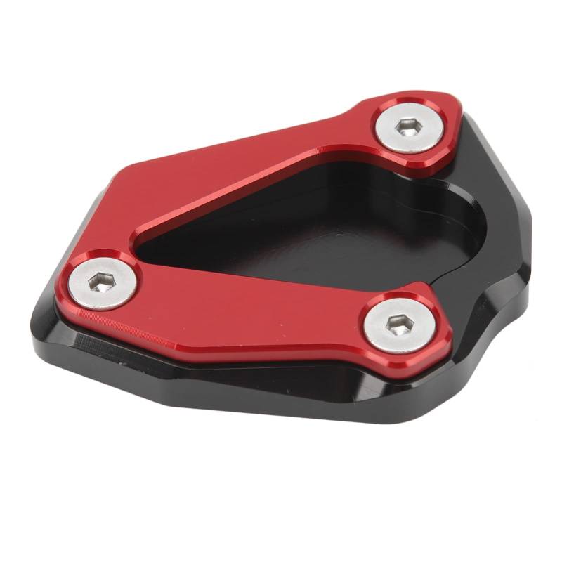 Motorrad Ständer Fuß, Motorrad Fußhalterung Ständerpolster, Seitenverlängerung Pad Verlängerungsplatte, Aluminum Alloy Stützfuß Fußseitenständer Verbreiterung Halter für S1000RR S1000R 2019 Bis 2022 von Buachois