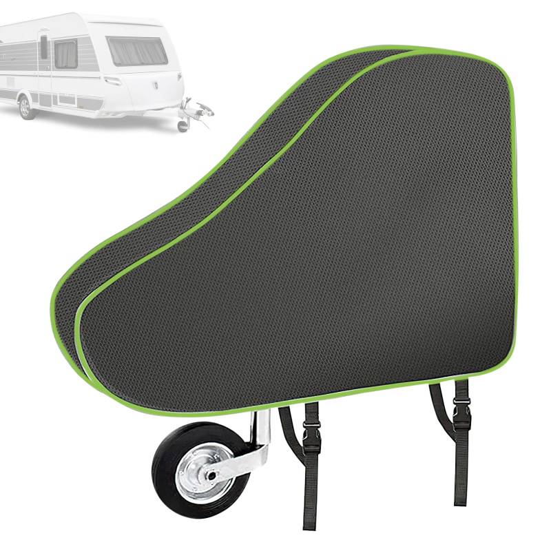 Bubuny Deichselabdeckung Wohnwagen, Universal Deichselabdeckung Anhänger, Deichselabdeckung Pferdeanhänger, Deichselschutzhülle Abriebfest, Langlebig, Kratzfest, Wasserfest, UV-beständig von Bubuny