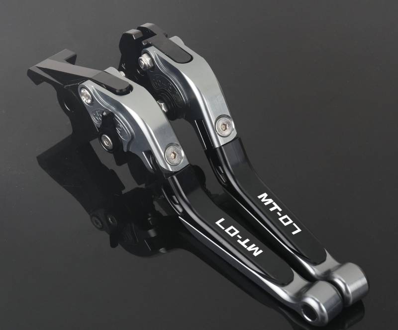 Bremskupplungshebel Für Yam&aha MT-07 FZ07 MT07 2014-2024 Motorrad Zubehör Bremshebel Kupplungshebel Set Einstellbare Klappgriff Schutz Hebel von BucCan