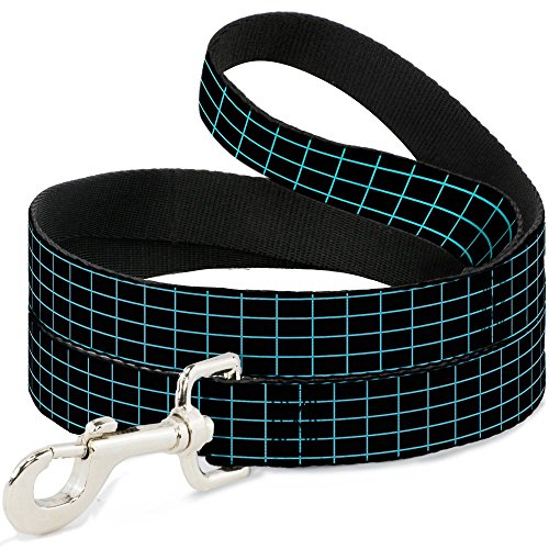 Buckle Down Draht Gitter schwarz/blau Hund Leine von Buckle Down