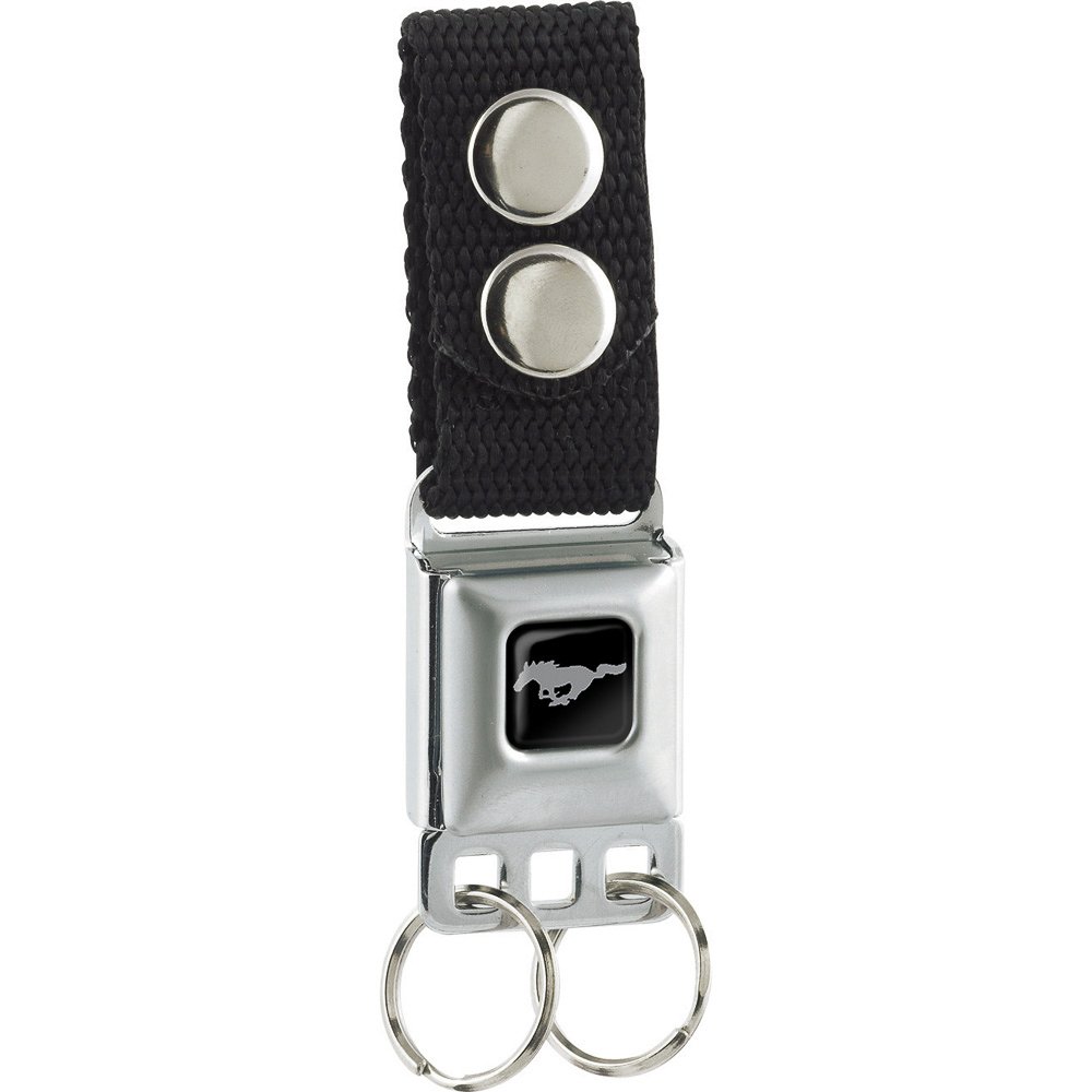 Buckle-Down Unisex-Schlüsselanhänger mit Schnalle, Mustang-Schlüsselanhänger, mehrfarbig, Einheitsgröße, Mehrfarbig, Einheitsgröße Buckle-Down Unisex-Schlüsselanhänger mit Schnalle, Mustang-Schlüsselanhänger, mehrfarbig, Einheitsgröße, Mehrfarbig, Einheitsgröße von Buckle-Down